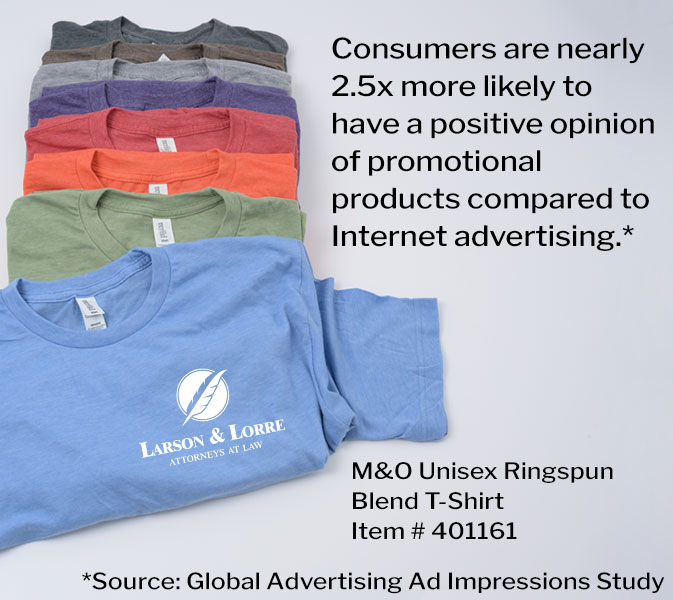 Boost your Marketing Strategy with M&O Unisex Ringspun Blend T-shirts
