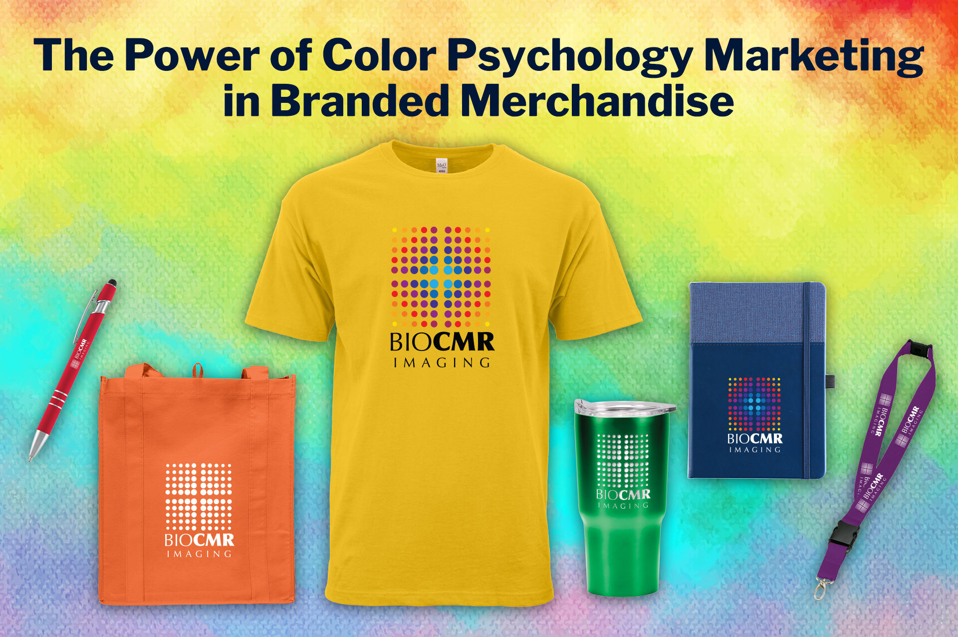 Color Psychology Marketing in Branded Merchandise