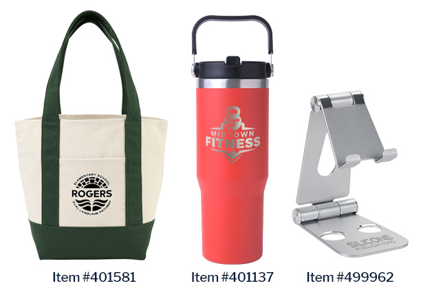Promotional Drinkware, Bags and Tech