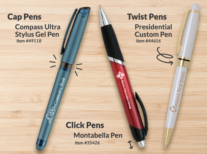 Plastic and Executive Pens