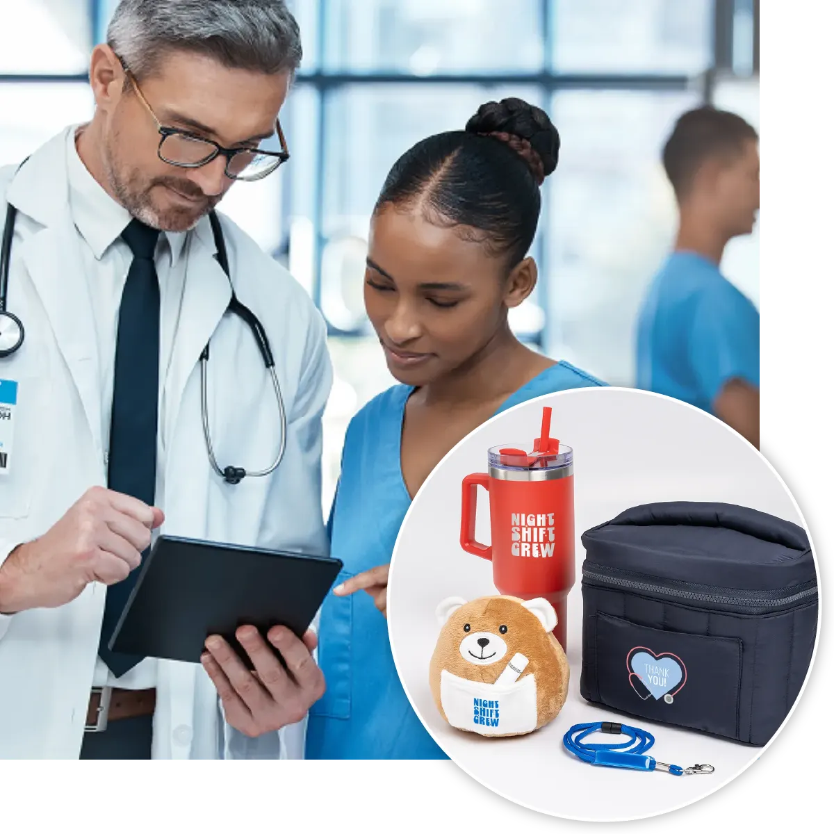 Healthcare staff