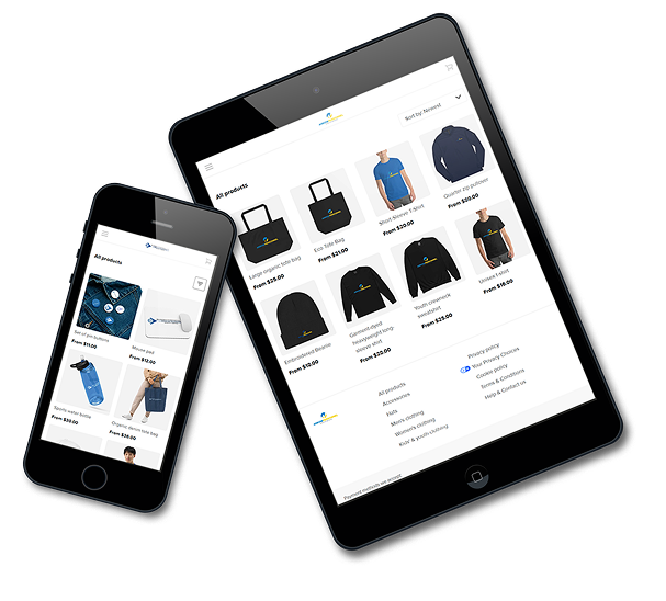 Company store on devices